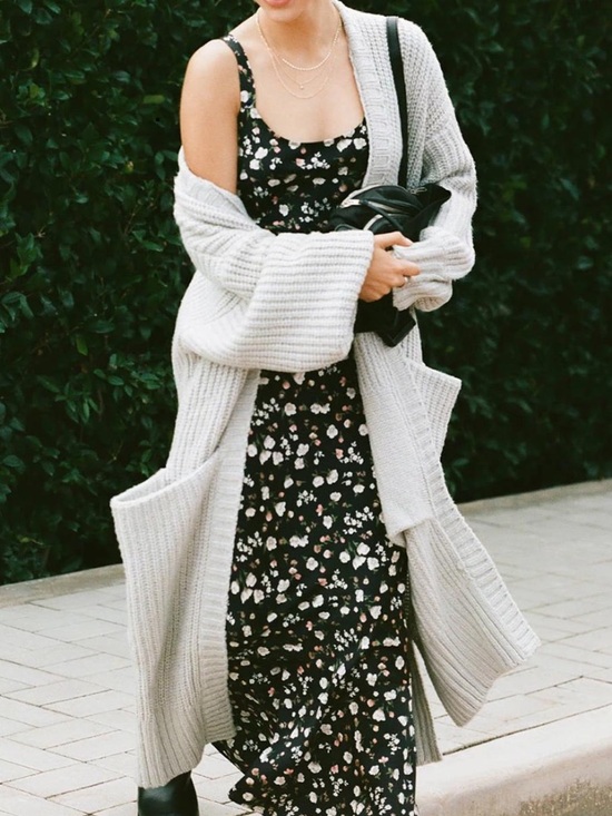 Urban Outfitters Andorra Floral Ruffle Hem Dress - Picture 2 of 5